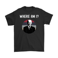 Funny Anti Joe Biden Where Am I - Anti Democrat Biden Sucks T-Shirt