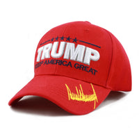 Donald Trump 3D USA Make America Great Again Signed Bill with US Flag Hat