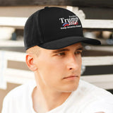 Black President Trump 2024 Baseball Cap