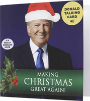 Trump Christmas Card - Wishes Merry Christmas in Donald Trump's REAL Voice