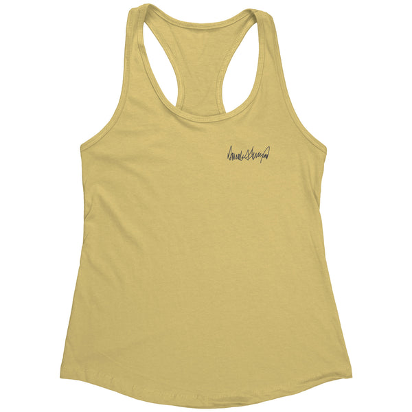 Donald Trump Signature Women's Racerback Tank Top