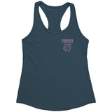 Trump 47 Women's Racerback Tank