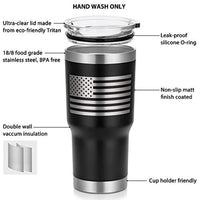 Trump Keep America Great 2024, Double Wall Stainless Steel Insulated Travel Mug