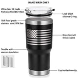 Trump Keep America Great 2024, Double Wall Stainless Steel Insulated Travel Mug