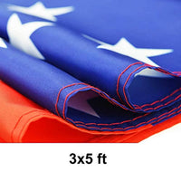 2 Flag Set - Donald Trump 2020 Flag and Thin Blue Line Flag  3x5 Ft