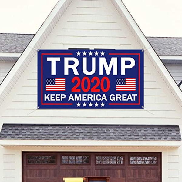 President 2020 Donald Trump Keep America Great Backdrop Banner Large, 71" x 40"