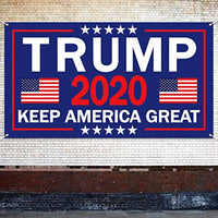 President 2020 Donald Trump Keep America Great Backdrop Banner Large, 71" x 40"