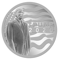 Donald Trump 2020 45th Presidential Limited Edition Mint 1 Troy Oz .999 Fine Silver Round