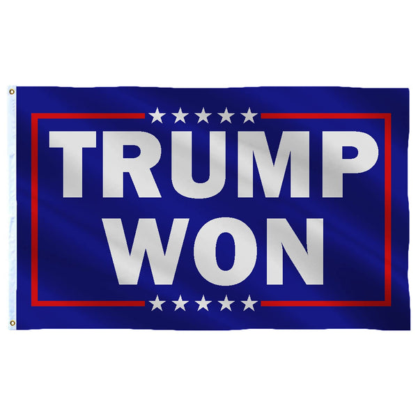 Trump Won Flag I Know It You Know It Flag 3x5 Feet