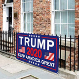 President 2020 Donald Trump Keep America Great Backdrop Banner Large, 71" x 40"