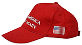 Besti Donald Trump 2020 Keep America Great Cap Adjustable Baseball Hat with USA Flag - Breathable Eyelets