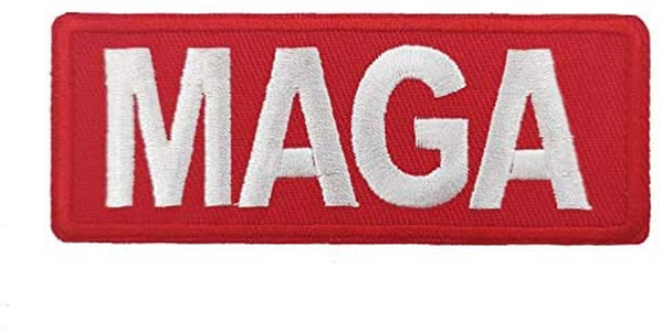 4" MAGA Donald Trump Meme Embroidered Iron on sew on Patches 2020 Presidential Election