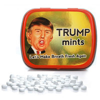 Trump Make Breath Fresh Again Mints - Trump Peppermint Breath Mints 