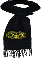 Trump Scarf | Black & Gold Presidential Seal | 100% Cashmere Donald Trump Scarf | Presentation Box Included