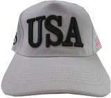 Light Gray USA Donald Trump  Baseball Cap Hat