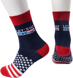 Trump 2024 socks Let's Go Brandon Socks Novelty Gift Donald Trump Socks 2024 Take America Back Funny Gag Gifts for Trump Fans