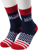 Trump 2024 socks Let's Go Brandon Socks Novelty Gift Donald Trump Socks 2024 Take America Back Funny Gag Gifts for Trump Fans