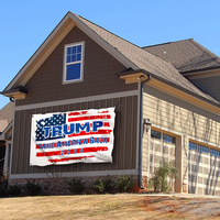 FSFLAG Trump 2024 Flag, Trump Flag 3x5 Feet Take America Back, Trump 2024 Flag for Room Wall Boat, Double Stitched Polyester Trump Flags Take America Back with 2 Grommets