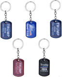 5 Pack Trump 2024 Keychains in Assorted Colors