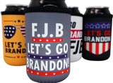 Let's Go Brandon Republican Gift - FJB Ferk Jer Berdin LGBFJB LGB Patriotic Trump Beer Gifts for Him Insulated Thermocooler, Cooler Insulator Sleeve for Standard Stubby 12 oz. Can