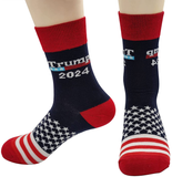 Trump Socks,Trump 2024 Dress Socks,Make America Great Again USA Socks