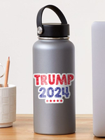 Trump 2024 Sticker Cute Kids 