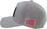 Light Gray USA Donald Trump  Baseball Cap Hat