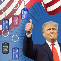 5 Pack Trump 2024 Keychains in Assorted Colors