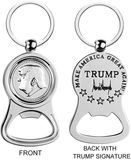 Donald Trump 2020 Gifts Keep Make America Great Again Bottle Opener Keychain for Men Dad