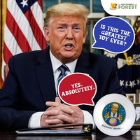 President Predicto  Donald Trump Fortune Teller Magic 8 Ball – Funny Gift