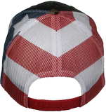 Tropic Hats Adult Embroidered Trump MAGA 6 Panel Trucker Cap W/Snapback