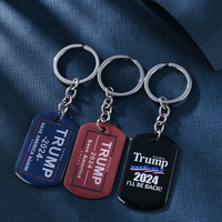 5 Pack Trump 2024 Keychains in Assorted Colors