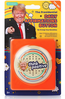Donald Trump Talking Positivity Button - Says 15 Different Compliments and Affirmations Quotes in His Voice