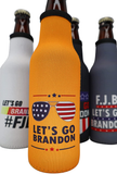 Let's Go Brandon Republican Insulated Beer Bottle Cooler Sleeve 12 oz. Bottle Insulator 