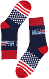 Trump 2024 socks Let's Go Brandon Socks Novelty Gift Donald Trump Socks 2024 Take America Back Funny Gag Gifts for Trump Fans