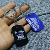 5 Pack Trump 2024 Keychains in Assorted Colors
