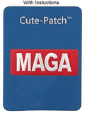 4" MAGA Donald Trump Meme Embroidered Iron on sew on Patches 2020 Presidential Election