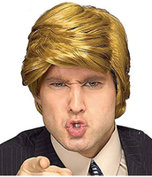 Mr. President Donald Trump Billionaire Synthetic Hair for Adult Men Wig