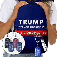 5 Pack Trump 2024 Keychains in Assorted Colors