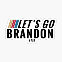 NASCAR Lets Go Brandon #FJB Decals  & Stickers 