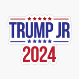 Donald Trump Jr for President 2024 Sticker