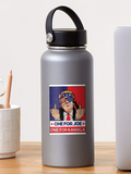 One for Joe and One for Kamala - Trump 2024 Sticker