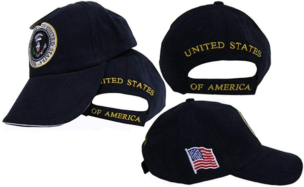 President of United States Seal POTUS Navy Blue Embroidered Cap Hat Trump 2020