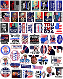 100 Pack Donald Trump 2024 Stickers 