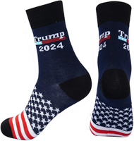 Trump 2024 dress socks unisex