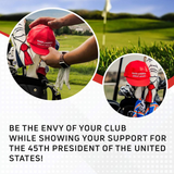 Donald Trump Make America Great Again Golf Club Driver Headcover Red MAGA HAT