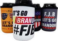 Let's Go Brandon Republican Gift - FJB Ferk Jer Berdin LGBFJB LGB Patriotic Trump Beer Gifts for Him Insulated Thermocooler, Cooler Insulator Sleeve for Standard Stubby 12 oz. Can