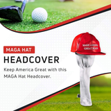 Donald Trump Make America Great Again Golf Club Driver Headcover Red MAGA HAT