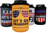 Let's Go Brandon Republican Gift - FJB Ferk Jer Berdin LGBFJB LGB Patriotic Trump Beer Gifts for Him Insulated Thermocooler, Cooler Insulator Sleeve for Standard Stubby 12 oz. Can