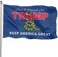 FSFLAG Trump 2024 Flag, Trump Flag 3x5 Feet Keep America Great, Trump 2024 Flag for Room Wall Boat, Double Stitched Polyester Trump Flags Don't Tread On with 2 Grommets